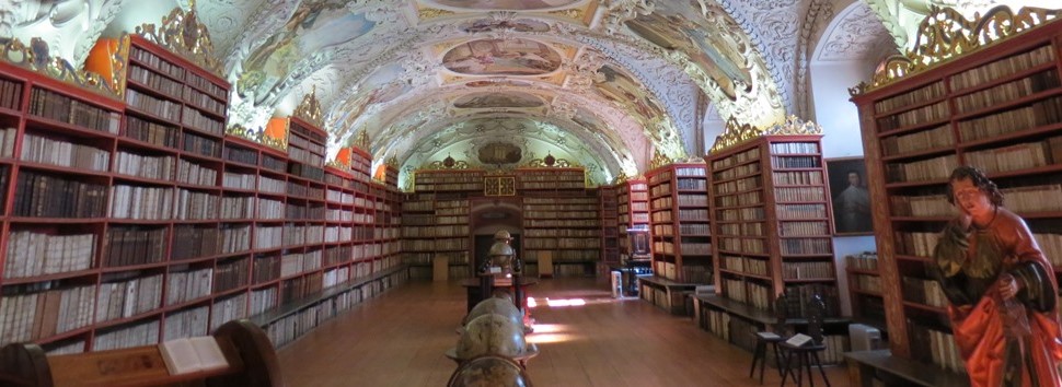 La bibliothèque de Prague